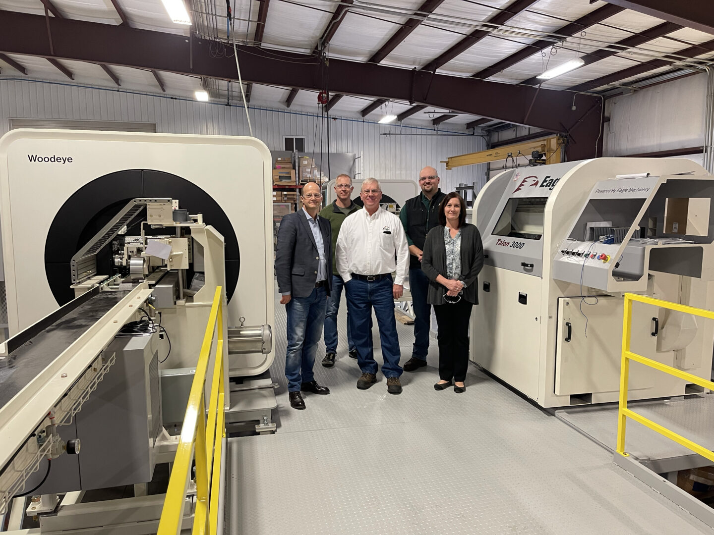 The leadership at Eagle Machinery & Supply.
