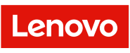Lenovo Logo on Red