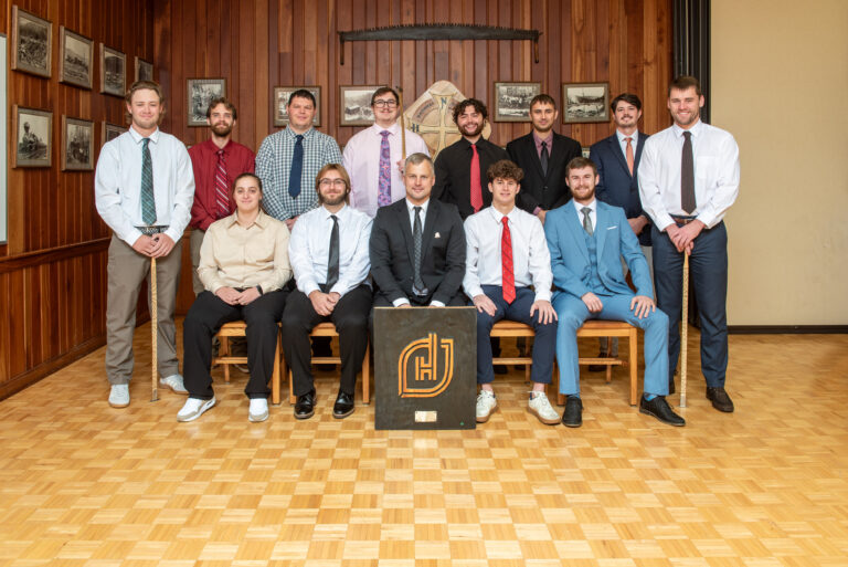 First row (seated): Allison Koeberl, Tyler Sandborn, Roman Matyushchenko (Instructor), Charlie Erekson, Trent Gray Second row: Owen O’Donnell, Caleb Bell, Nathan Smith, Logan McCord, Ayham Massarani, Wade King, Gray Bigford, Logan Overbay. Class number 210 Dates Sep 8th – Oct 31st, 2025.